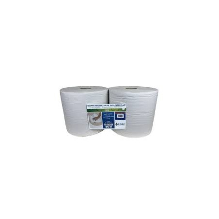 Bobine blanche d’essuyage (lot de2)